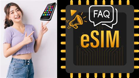 SIM card and eSIM FAQs 